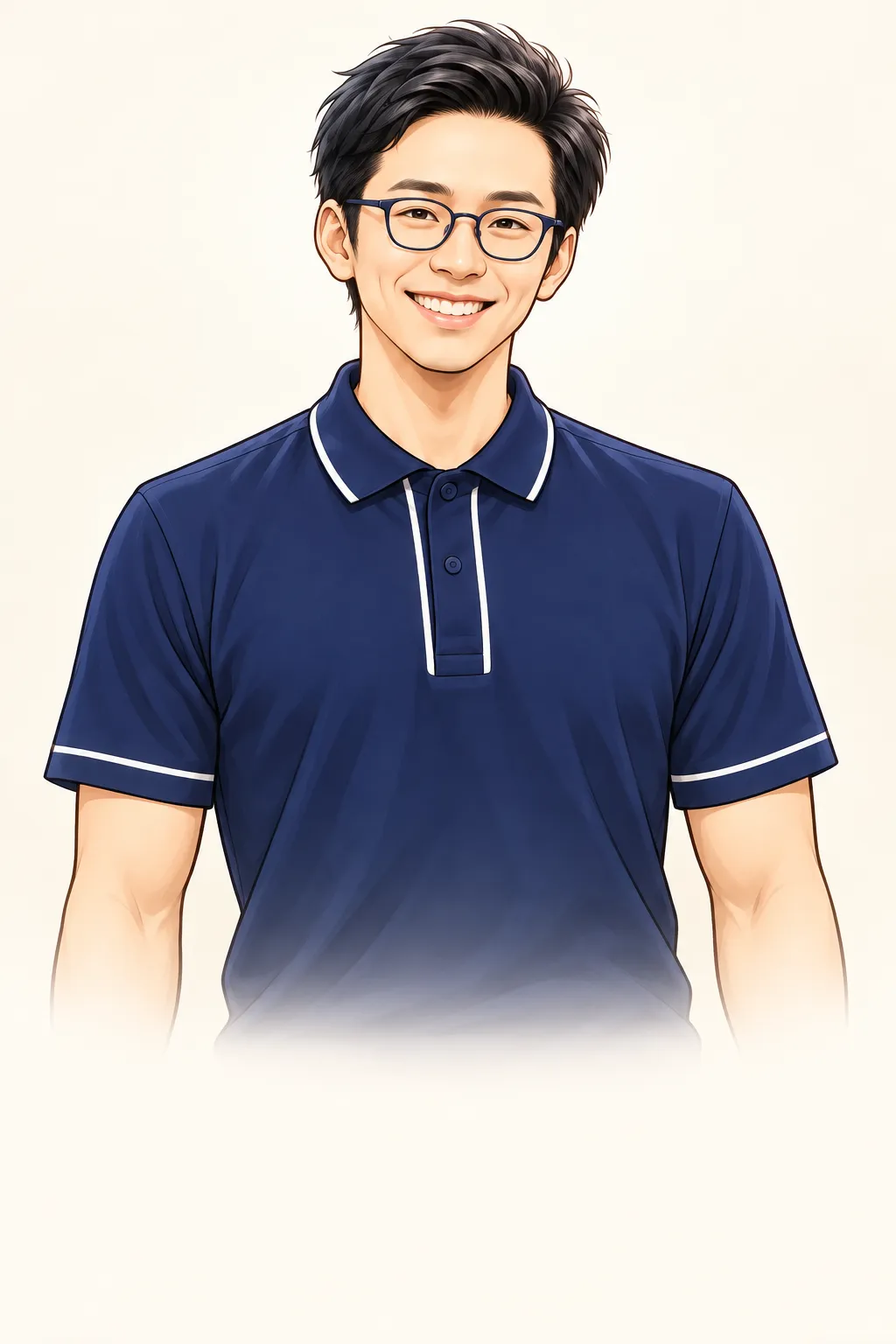 読者のほうを向く、やさしい顔のあべこ
