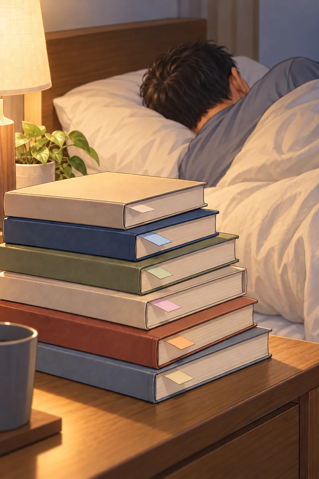 「いつか読む」本の山